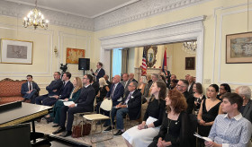 The Armenian Embassy hosted an event celebrating the life of the former Deputy Chief of Mission of the Embassy of Armenia to the USA, diplomat, linguist, lawyer Armen Kharazian