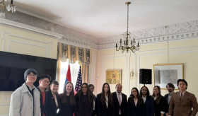 Նոյեմբերի 13-ին ՀՀ դեսպան Նարեկ Մկրտչյանը հանդիպում է ունեցել Ջոն Հոփքինսի համալսարանի Միջազգային հարաբերությունների մագիստրոսական ծրագրի մի խումբ ուսանողների հետ