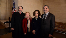 “Ghazir Rug” goes on display at the White House Visitor Center