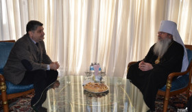 Ambassador Sargsyan’s meeting with Metropolitan Tikhon of All America and Canada