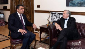 Appointed-Ambassador Nersesyan’s meeting with Luis Almagro, Secretary General of the Organization of American States