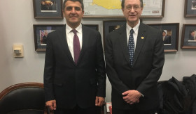 Appointed-Ambassador Nersesyan’s meeting with Congressman Brad Sherman
