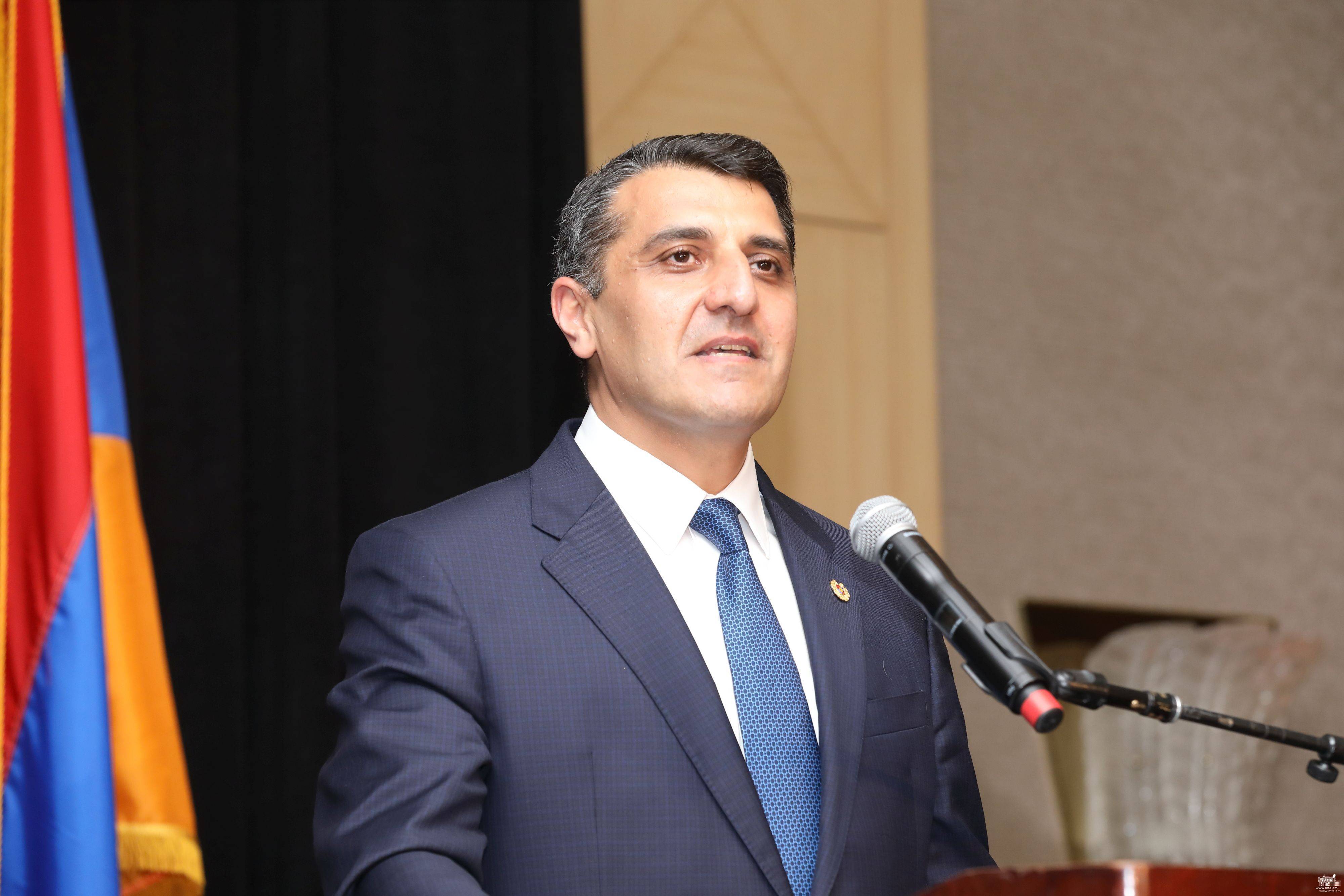 Ambassador Varuzhan Nersesyan's Remarks at the Ceremony Celebrating the 25th Anniversary of the Consulate General in Los Angeles