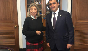 Meeting with Congresswoman Titus