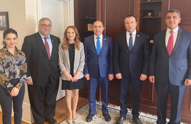 The Armenia-US Friendship Group of the National Assembly of the Republic of Armenia payed a working visit to Washington