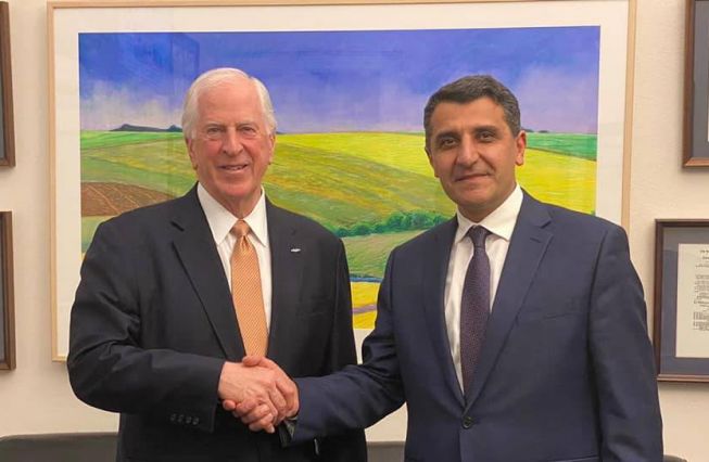 Varuzhan Nersesyan, Ambassador of the Republic of Armenia to the Unites States of America, met with Congressman Mike Thompson (D – California)