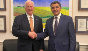 Varuzhan Nersesyan, Ambassador of the Republic of Armenia to the Unites States of America, met with Congressman Mike Thompson (D – California)