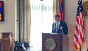 A reception on the occasion of the 28th anniversary of the Armed Forces of the Republic of Armenia