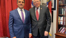 Varuzhan Nersesyan, Ambassador of the Republic of Armenia to the Unites States of America, met with Congressman David Price (D–North Carolina)