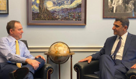 Varuzhan Nersesyan, Ambassador of the Republic of Armenia to the Unites States of America, met with Congressman Adam Schiff (D – California)