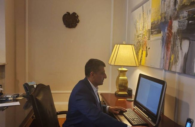 Online meeting with the representatives of the American-Armenian community