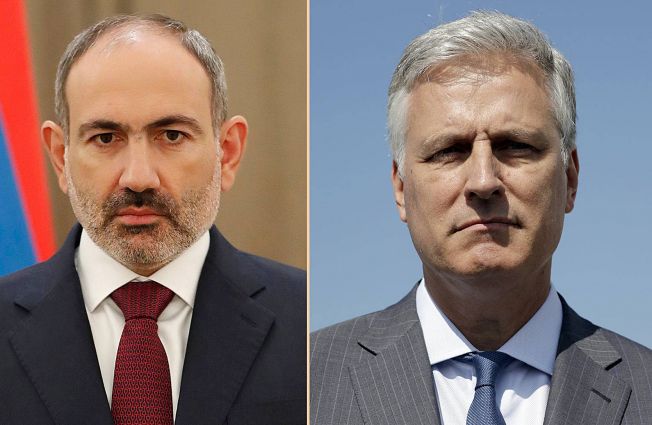 PM Pashinyan holds phone conversation with Robert O’Brien