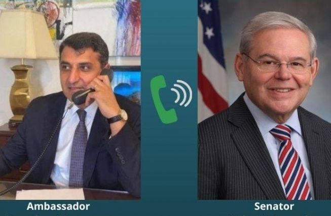 Ambassador Nersesyan's phone call with Senator Robert Menendez