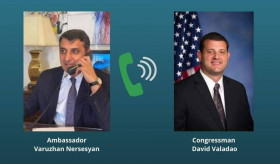 Ambassador Nersesyan's virtual meeting with Congressman Valadao