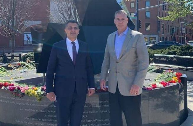 Tribute to the memory of the Martyrs of the Armenian Genocide in Boston