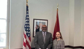 Դեսպան Մակունցի հանդիպումը ԱՄՆ առևտրի քարտուղարի տեղակալ, ԱՄՆ և Արտաքին առևտրային ծառայության գլխավոր տնօրեն Արուն Վենկատարամանի հետ