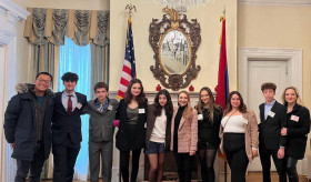 Today we host AGBU Manoogian-Demirdjian School students at the Armenian Embassy