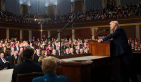 Ambassador of the Republic of Armenia to the United States Lilit Makunts attended the Presidential Address by President Trump before a Joint Session of Congress