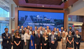 Lilit Makunts, the Ambassador of Armenia to the United States, participated in the Arlington Tech Launchpad