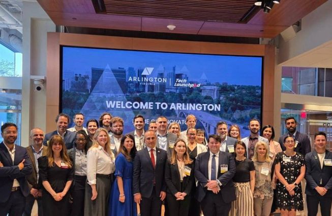 Lilit Makunts, the Ambassador of Armenia to the United States, participated in the Arlington Tech Launchpad