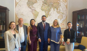 The Embassy of the Republic of Armenia to the United States organized the visit of the members of the Armenia-U.S.