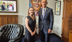 On July 8, Ambassador of the Republic of Armenia to the United States Lilit Makunts met with Congressman Darrell Issa