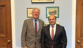 Հոկտեմբերի 8-ին դեսպան Նարեկ Մկրտչյանը հանդիպում է ունեցել Ներկայացուցիչների պալատի անդամ, Հայկական հարցերով հանձնախմբի համանախագահ Ֆրենք Փալլոնի հետ