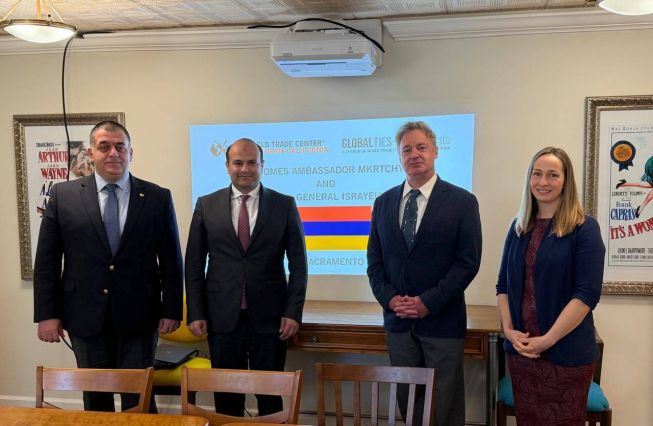 Դեսպան Նարեկ Մկրտչյանը հանդիպում է ունեցել Հյուսիսային Կալիֆորնիայի Համաշխարհային առևտրի կենտրոնի նախագահ և գործադիր տնօրեն Ջոն Շեայի, ինչպես նաև գործառնությունների գծով տնօրեն Թեսա Քարթերի հետ