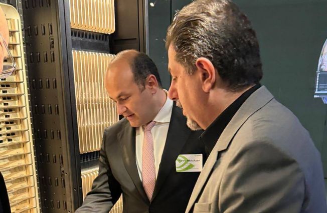 Կալիֆորնիա կատարած աշխատանքային այցի շրջանակներում, դեսպան Նարեկ Մկրտչյանը այցելել է «NVIDIA» ընկերության կենտրոնակայան և հանդիպում ունեցել ընկերության փոխնախագահ Ռեվ Լիբարիդյանի հետ