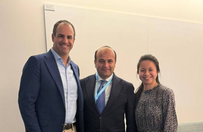 Ambassador Narek Mkrtchyan met with Nate Harbacek, OpenAI’s VP of Global Business, and Ivy Lau-Schindewolf from International Policy & Partnerships