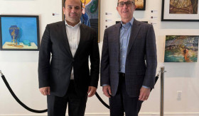 Ambassador Narek Mkrtchyan met with Gary Phillips, President of the Board of the Armenian Missionary Association of America (AMAA)