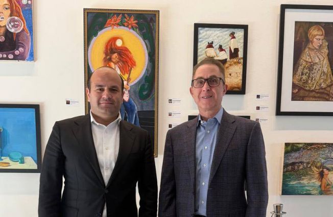 Ambassador Narek Mkrtchyan met with Gary Phillips, President of the Board of the Armenian Missionary Association of America (AMAA)