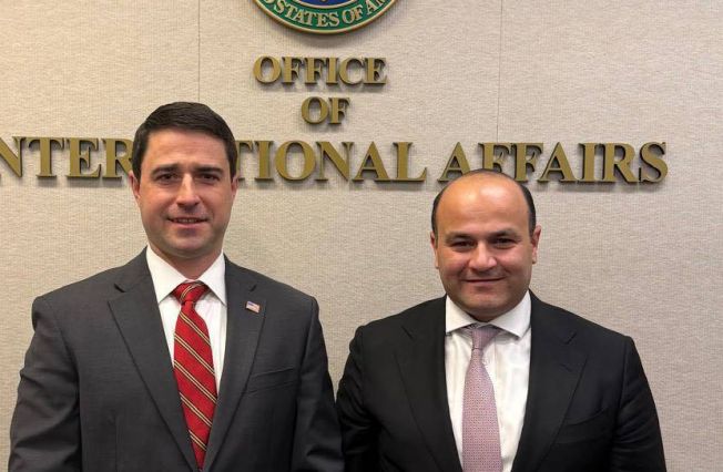 Ambassador Narek Mkrtchyan met with Tommy Joyce, Assistant Secretary for the Office of International Affairs at the U.S. Energy Department