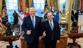 Ambassador Narek Mkrtchyan met with the United States President Donald Trump at the White House