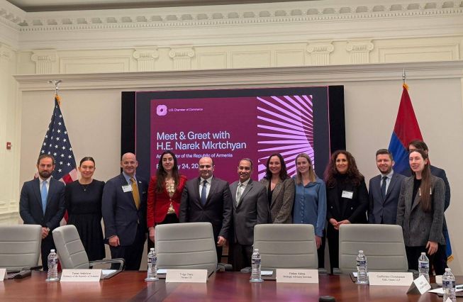 The U.S. Chamber of Commerce, in cooperation with the Embassy of the Republic of Armenia to the United States, hosted a roundtable discussion within the framework of the &ldquo;Armenia&rdquo; program