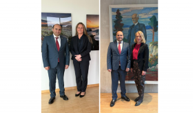 Narek Mkrtchyan held meetings with the Ambassadors of Norway and Iceland to the United States