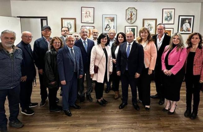 Narek Mkrtchyan met with representatives of the Central Board of the Armenian Democratic Liberal Party (Ramgavar) and the U.S. West Coast Regional Committee