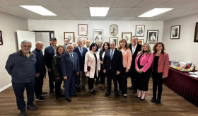 Narek Mkrtchyan met with representatives of the Central Board of the Armenian Democratic Liberal Party (Ramgavar) and the U.S. West Coast Regional Committee