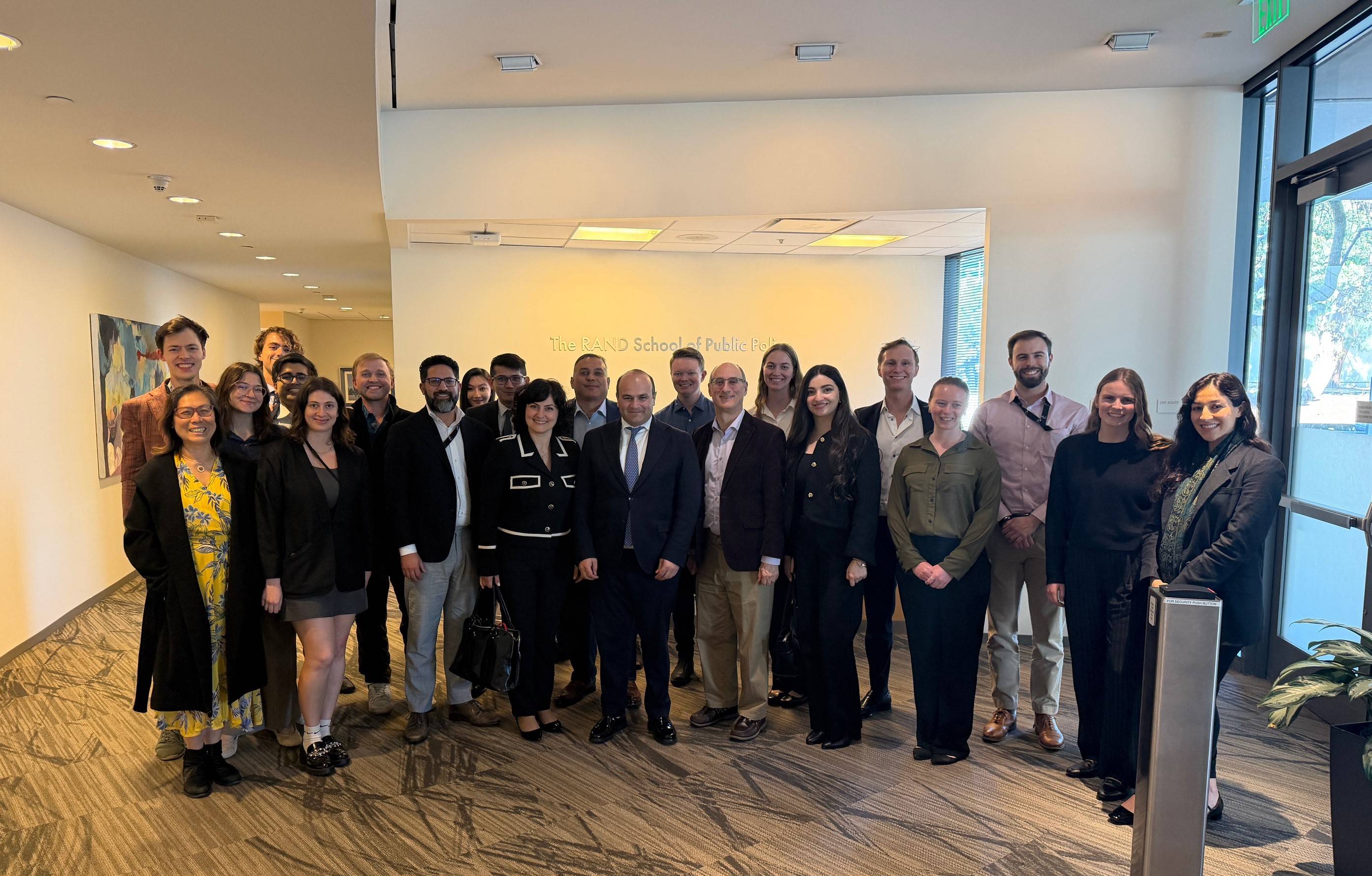 Ambassador  Mkrtchyan delivered a lecture at the headquarters of the reputable U.S. RAND Corporation