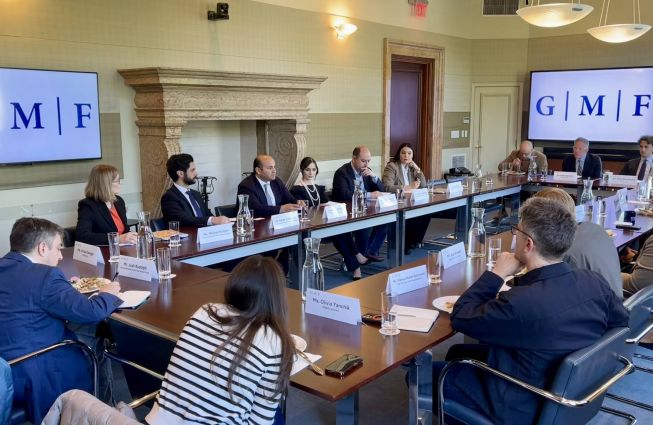 Դեսպան Նարեկ Մկրտչյանը մասնակցել է German Marshall Fund-ի (GMF) կողմից կազմակերպված կլոր սեղան քննարկմանը