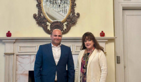 Դեսպան Նարեկ Մկրտչյանը դեսպանությունում հյուրընկալել է Վաշինգտոնում գործող Կարդինալ Աղաջանյանի հիմնադրամի տնօրեն Կարա Աղաջանյանին։
