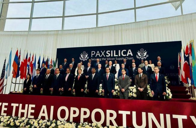 Ambassador Narek Mkrtchyan and Under Secretary of State for Economic Affairs Jacob Helberg signed the Joint Statement on AI Opportunity Partnership at the Donald Trump U.S. Institute of Peace