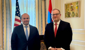 Դեսպան Նարեկ Մկրտչյանը հանդիպում է ունեցել &laquo;Concordia&raquo;-ի համահիմնադիր և խորհրդի նախագահ Նիկոլաս Լոգոթետիսի հետ