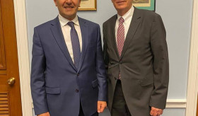 Varuzhan Nersesyan, Ambassador of the Republic of Armenia to the Unites States of America, met with Congressman Frank Pallone (D – New Jersey)